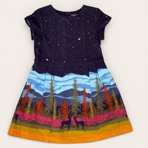 Genuine Kids Woodland Deer Night Sky Dress
